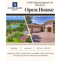 OPEN HOUSE: 4 BR/3.5 BA on Hidden Creek Golf Course