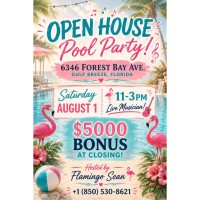 OPEN HOUSE: 6346 Forest Bay Ave (Gulf Breeze)