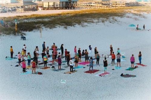 Yoga on the Beach Classes