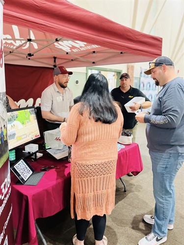 Adams Spot Light table at Navarre Chamber 