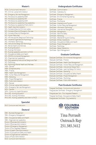 Online Degree Programs pg 2