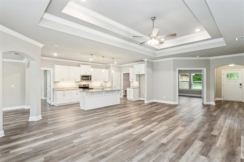 Living area sapphire Floor Plan by Herbst Homes 