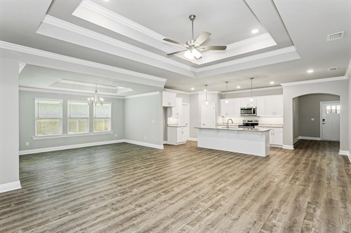 Living area Ruby Floor Plan by Herbst Homes
