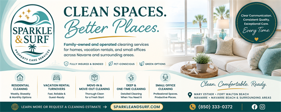 Sparkle & Surf Property Care Services