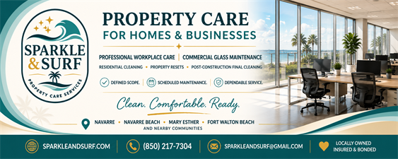 Sparkle & Surf Property Care Services