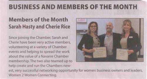 Chamber Member of the Month 