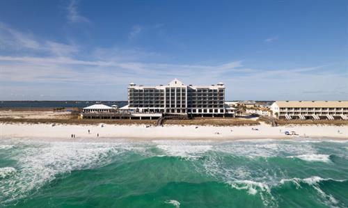 view of resort from the Gulf of Mexico