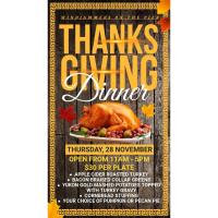 Thanksgiving at Windjammers on the Pier Restaurant & Pier