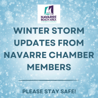 Winter Storm Update from Navarre Chamber Members