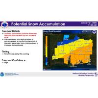 Winter weather update #3  - 1/21/2025