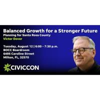 CivicCon in Santa Rosa County August 12: Balanced Growth for a Stronger Future
