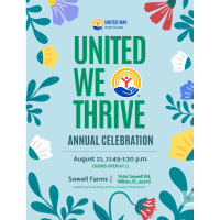 United Way of West Florida to Celebrate Community Impact at “United We Thrive” Annual Celebration