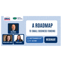Upcoming Florida SBDC at UWF Workshop: A Roadmap to Small Business Funding - Wednesday, September 30th