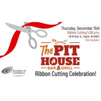 Ribbon Cutting for The Pit House Bar & Grill