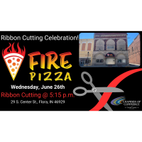 Ribbon Cutting for Fire Pizza