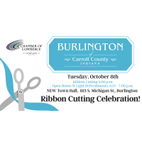 Ribbon Cutting for Burlington Town Hall Office