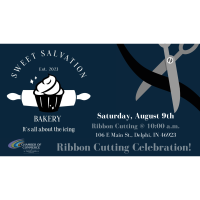 Ribbon Cutting for Sweet Salvation Bakery