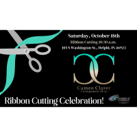 Ribbon Cutting for Cameo Classy Consignment Shop