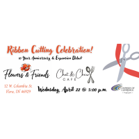 Ribbon Cutting for Flowers & Friends