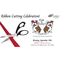 Ribbon Cutting for Zak & Zoey's Dog Resort
