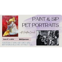 Paint & Sip - Pet Portraits