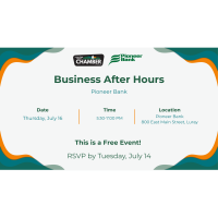 Business After Hours - Pioneer Bank