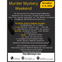Mimslyn Inn Murder Mystery Weekend
