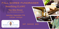 Fall Soiree Fundraiser - a Fun Evening of Music, Food, Wine and a Silent Auction, all to benefit the East Los Angeles Women's Center