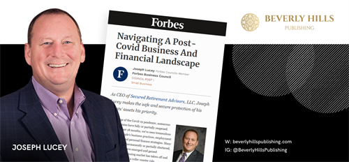 Author Joe Lucey featured in Forbes