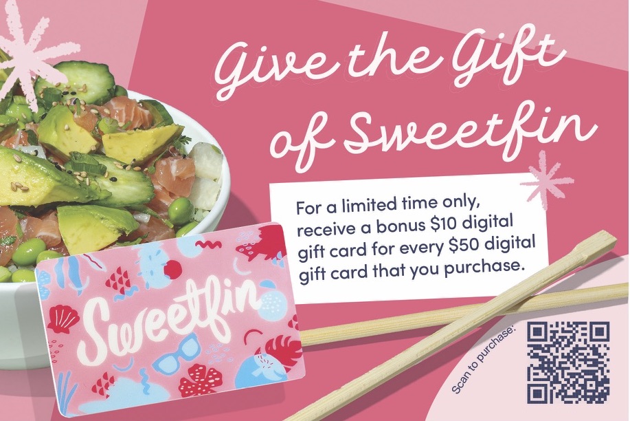 Sweetfin Sweetfin Gift Card Promotion Member To Member Deal