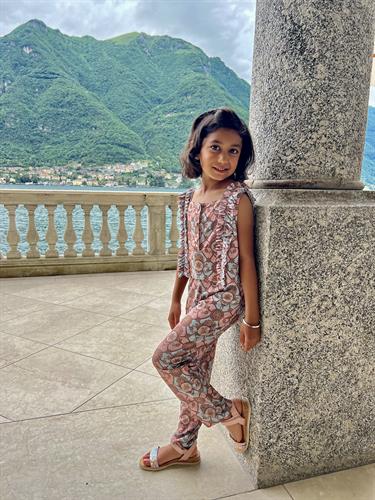 Rehna Raiya debut in Italy (Lake Como)