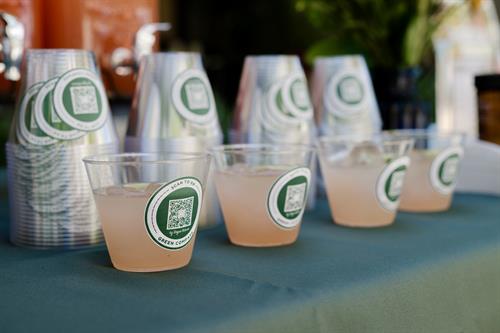 Watermelon Cooler Collagen Mocktail served at BHCC Garden Party