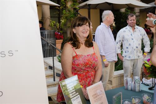 Green Compass Global by Dayna Roberts as a sponsor at the BHCC Summer Garden Party