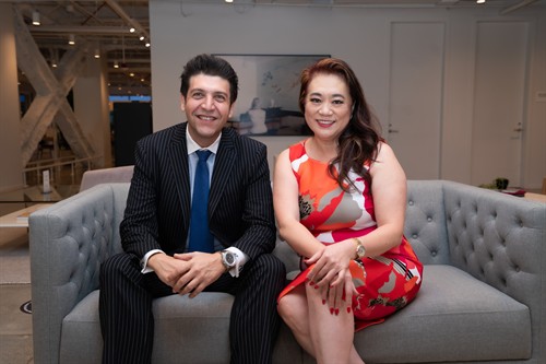 Annie Chen and Alex Popa