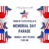 Town of Fayetteville's Memorial Day Parade