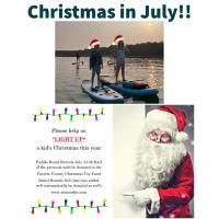 Mountain Surf Paddle's Christmas in July