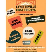 Fayetteville's First Friday August Splash