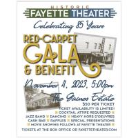 Historic Fayette Theater Red-Carpet Gala