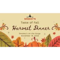 Taste of Fall Harvest Dinner at Smokey's on the Gorge