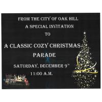 Oak Hill's Classic Cozy Christmas Parade