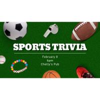 Sports & Superbowl Trivia @ Chetty's Pub