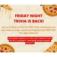Friday Night Trivia @ The Lost Paddle