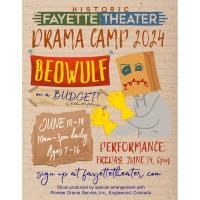 Historic Fayette Theater Kids Drama Camp