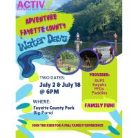 Adventure: Fayette County Water Days with Active SWV