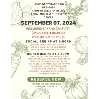 Farm to Table Presented by Hawks Nest State Park