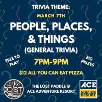 Trivia at The Lost Paddle