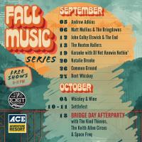 Fall Music Series at The Lost Paddle (ACE Adventure Resort)