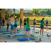 Pilates in the Amphitheater