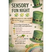 Sensory Fun Night at Lively Little Ones