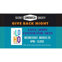 Give Back Night [March] Secret Sandwich Society